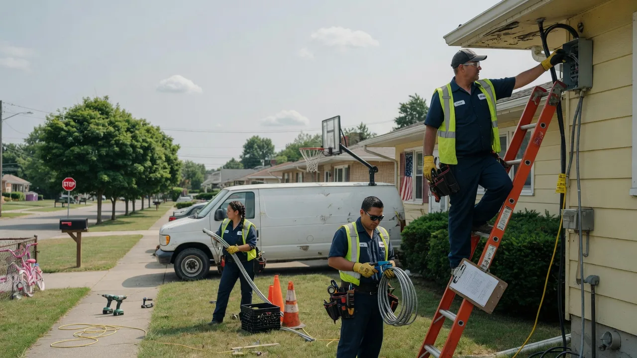 Licensed Electrician in Sun, LA near me